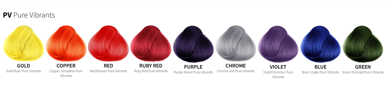 CPR Permanent Colour Pure Vibrants (PV) 120g